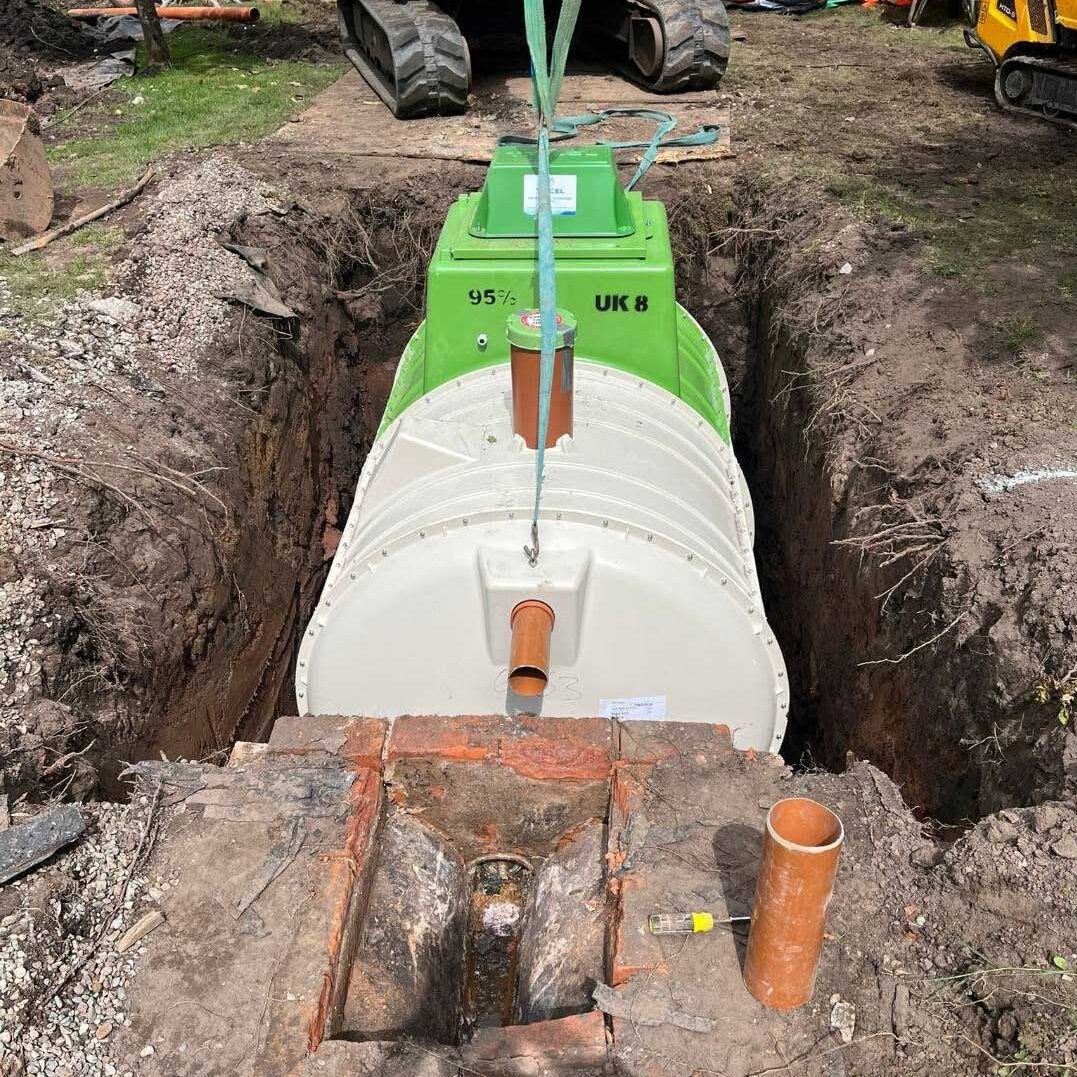 Septic tank install wirral