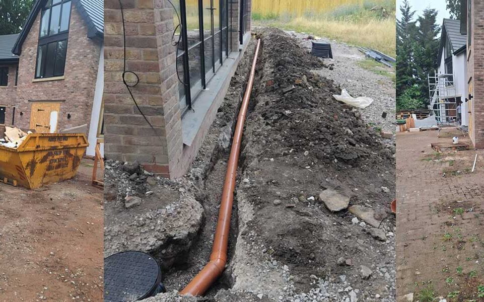 Drain design and installation in Hale, Liverpool